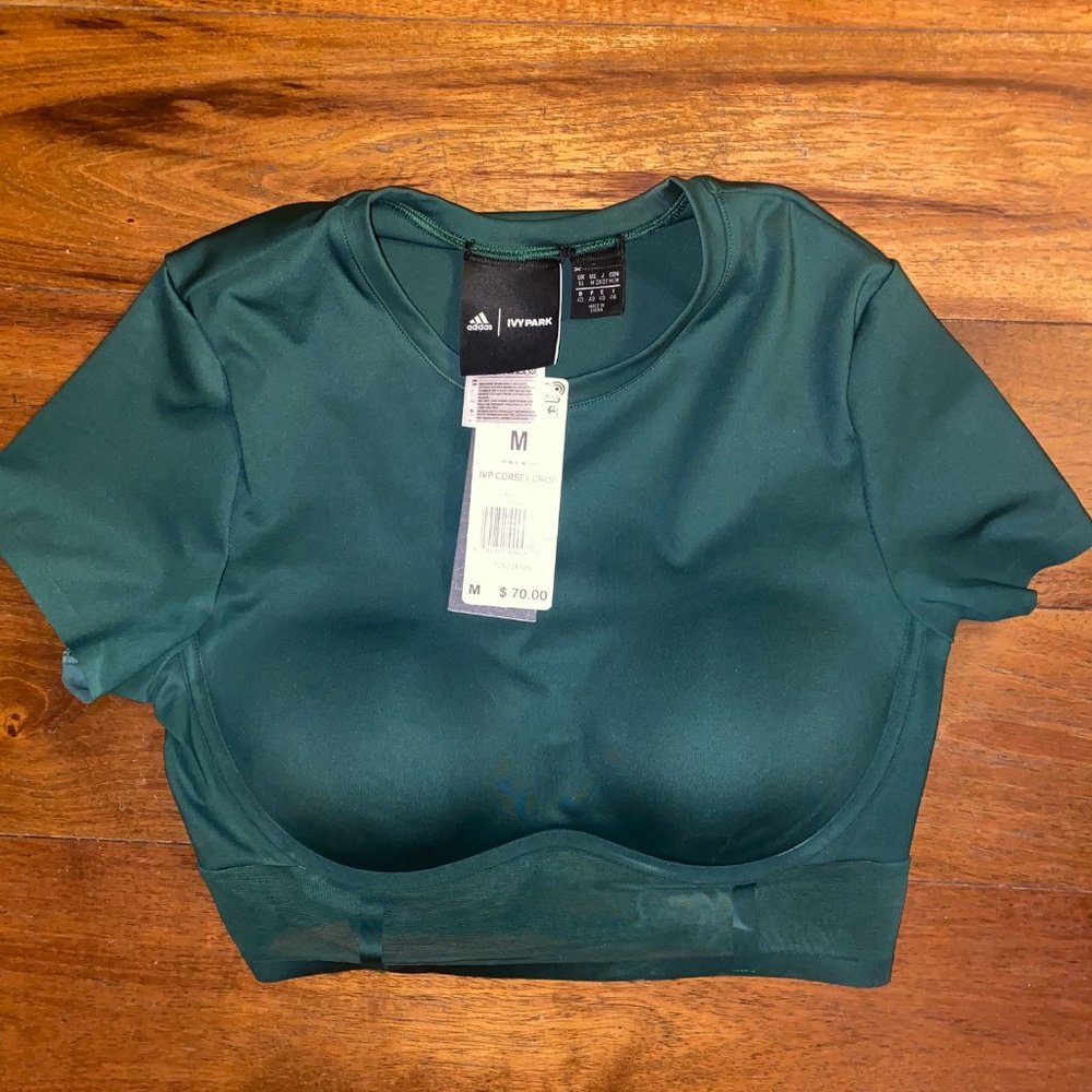 Ivy Park Adidas Drip 2 Corset Top Bra NWT